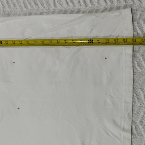 1079. Buck Mason Slub Tall Classic Tee | Color: White - Picture 3 of 10